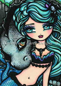 Hannah Lynn �N���X�X�e�b�` �}�� �h���イ �`���[�g �y Mini Sasha and Jett �z Heaven And Earth Designs �C�O �A�� �㋉��