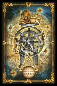 Ciro Marchetti NXXeb` } hイ `[g y Tarot Wheel Of Fortune CM z Heaven And Earth Designs A ㋉ ^bg ^bgJ[h