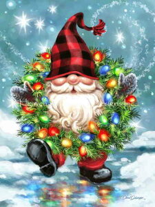 Dona Gelsinger NXXeb` } hイ `[g y Gnome for Christmas z Heaven And Earth Designs A ㋉ NX}X T^N[X