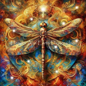 Helene Beland NXXeb` } hイ `[g y Majestic Dragonfly z Heaven And Earth Designs A ㋉ Ƃ x g{ 