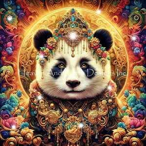 Malcolm Watson �N���X�X�e�b�` �}�� �h���イ �`���[�g �y Mini Majestic Panda �z Heaven And Earth Designs �㋉�� �p���_ �ς�