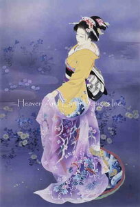Haruyo Morita NXXeb` } hイ `[g y Mini Skiyu Purple Robe z Heaven And Earth Designs A ㋉  a `  { x ]