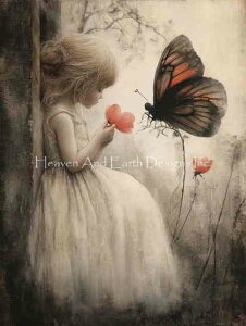 Miscellaneous �N���X�X�e�b�` �}�� �h���イ �`���[�g �y Mini Go Gently �z Heaven And Earth Designs �㋉�� ���� ���̎q �o�^�t���C ��