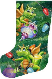 Randal Spangler NXXeb` } hイ `[g y Stocking Trimming The Tree Flipped z Heaven And Earth Designs A ㋉ hS  