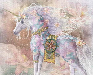 Laurie Prindle �N���X�X�e�b�` �h���イ �`���[�g HAED �}�� �y Mini Lotus Blossom �z Heaven And Earth Designs ���� �E�} �n ���n ���j�R�[��