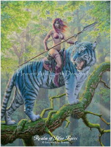 Jonathon Earl Bowser NXXeb` } hイ `[g y Realm of Blue Tigers z Heaven And Earth Designs A ㋉   Ƃ g  l l