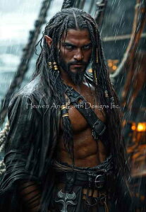 Dragon Muse �N���X�X�e�b�` �}�� �h���イ �`���[�g �y Dark Elf Pirate �z Heaven And Earth Designs �㋉�� �G���t �d�� �C�� �p�C���[�c