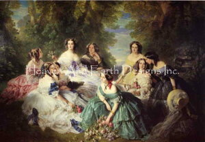 tcEB^[n^[ Franz Xavier Winterhalter  NXXeb`} y Empress Eugenie Surrounded By Ladies / Empress Eugenie Surrounded By Ladies Max Colors z HAED A