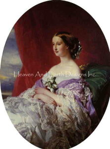 Franz Xavier Winterhalter ���� �t�����c�E���B���^�[�n���^�[ �N���X�X�e�b�`�}�� �y�E�W�F�j�[�E�h�E�����e�B�W���z HAED �A�� The Empress Eugenie