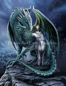 Heaven And Earth Designs �N���X�X�e�b�`�}�� HAED �`���[�g �yProtector Of Magick�z PARKER LISA