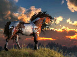 Heaven And Earth Designs �N���X�X�e�b�`�}�� HAED �`���[�g �yWar Horse�z Daniel Eskridge