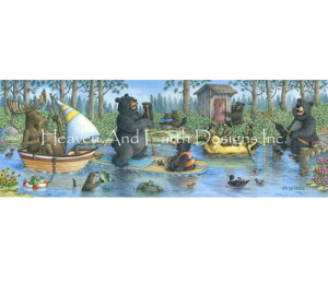 HAED �N���X�X�e�b�`�h���イ�`���[�g Heaven And Earth Designs �}�� �yCritter Cove�z Jeffrey Severn