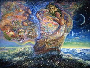Josephine Wall NXXeb`hイ`[g HAED } ySupersized Ocean of Dreams Max Colorsz Heaven And Earth Designs  A ㋉җl _ C D C qC qC