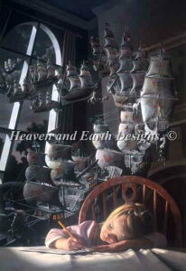 HAED �N���X�X�e�b�`�h�J�`���[�g �}�� Heaven and Earth Designs �yOnce Upon A Time BB�z Bob Byerly