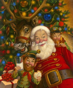 Scott Gustafson NXXeb`hイ`[g HAED } ySupersized Santa's Selfie Max Colorsz Heaven And Earth Designs A ㋉ NX}X T^N[X  Mtg