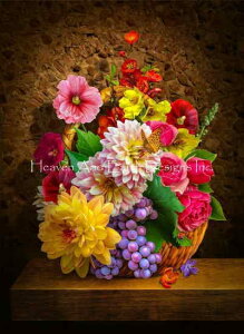 Tatyana Haustova �N���X�X�e�b�`�h�J�`���[�g HAED �}�� �yStill Life Max Colors�z Heaven And Earth Designs