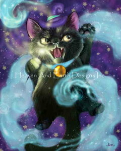 Ash Evans �N���X�X�e�b�`�h���イ�`���[�g HAED �}�� �yPoof!�z Heaven And Earth Designs