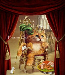 Tatyana Haustova �N���X�X�e�b�`�h���イ�`���[�g HAED �}�� �yKing Cat�z Heaven And Earth Designs