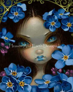 Jasmine Becket-Griffithn �N���X�X�e�b�`�h���イ�`���[�g HAED �}�� �yThe Language of Flowers�z Heaven And Earth Designs