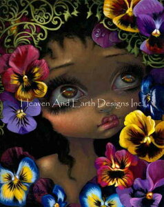 Jasmine Becket-Griffithn �N���X�X�e�b�`�h���イ�`���[�g HAED �}�� �yThe Language of Flowers 2�z Heaven And Earth Designs