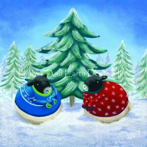 Lucy Pittaway NXXeb`hイ`[g HAED } yChristmas Jumpersz Heaven And Earth Designs 
