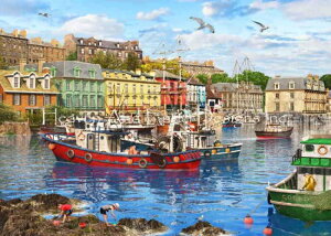 Dominic Davison クロスステッチ刺しゅうチャート HAED 図案 【Cob Harbour】 Heaven And Earth Designs 難しい