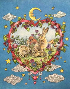 Delight Prescott NXXeb`hイ`[g HAED } ySome Bunny Loves Youz Heaven And Earth Designs A ㋉җl