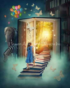 Solo Collection NXXeb`hイ`[g HAED } yLittle Girl Walking Up Stairsz Heaven And Earth Designs  A ㋉җl