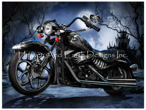 Jim Todd �N���X�X�e�b�`�h���イ�`���[�g HAED �}�� �ySkeleton Ride�z Heaven And Earth Designs ��� �㋉�җl����