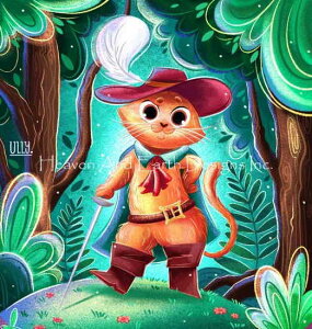 Uliana Babenko �N���X�X�e�b�`�h���イ�`���[�g HAED �}�� �yPuss in Boots UB�z Heaven And Earth Designs ���C���͂����L �l�R �X