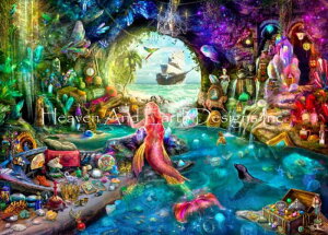 Aimee Stewart NXXeb`hイ`[g HAED } ySupersized A Mermaids Treasure Max Colorsz Heaven And Earth Designs }[Ch    l A D C