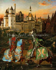 Howard David Johnson �N���X�X�e�b�`�h���イ�`���[�g HAED �}�� �yKing Arthur and Sir Lancelot�z Heaven And Earth Designs �㋉�� ���� �R�m �n�� �n �� ���� �鉺 �[��� �� ��