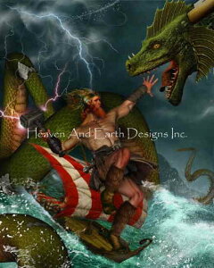 Howard David Johnson NXXeb`hイ`[g HAED } yThor Battles Jormungandz Heaven And Earth Designs A ㋉  b   hS   _ _ C rg g V