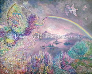 Josephine Wall NXXeb`hイ`[g HAED } yPainting a Rainbowz Heaven And Earth Designs A ㋉  d  G tFA[ i Δ 