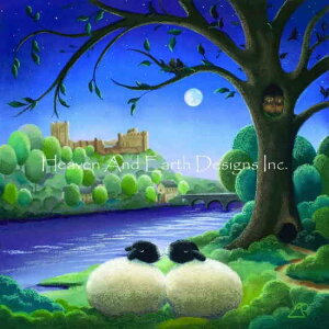 Lucy Pittaway NXXeb`hイ`[g HAED } yMini Under The Moon And Starsz Heaven And Earth Designs A ㋉ r Ђ i  