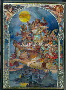 Mikhail Shelukhin �N���X�X�e�b�`�}�� �`���[�g HAED ��| �㋉�� �yMagic Carpet Max Colors�z Heaven And Earth Designs �A�� �㋉�� ���@���O�~ �����O�~ ���@ �s�v�c ���d�s�v�c