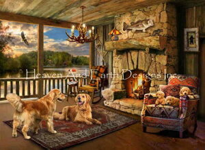 Greg Giordano NXXeb`hイ`[g HAED } yLakeside Cabin Max Colorsz Heaven And Earth Designs  ㋉ i   hbO Ck S[fgo[
