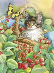 Carol Wilson NXXeb`hイ`[g HAED } yKitty In A Basketz Heaven And Earth Designs  ㋉  C`S  Xgx[ ˂ lR L t