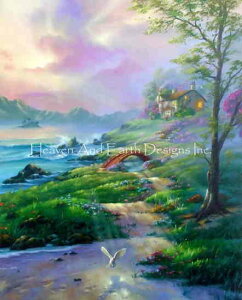 Jim Warren �N���X�X�e�b�`�h���イ�`���[�g HAED �}�� �yEvening Comfort�z Heaven And Earth Designs ��� �㋉�� ���i