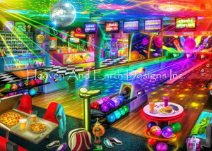 Aimee Stewart NXXeb`hイ`[g HAED } y Supersized Cosmic Bowling Max Colors z Heaven And Earth Designs  ㋉ {[O {[O {[O sU sbc@ t@[Xg