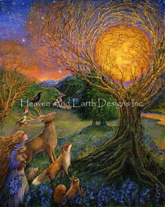 Josephine Wall NXXeb`hイ`[g HAED } yMoon Treez Heaven And Earth Designs  ㋉ i  