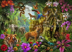 Ciro Marchetti NXXeb`hイ`[g HAED } yDark Jungle Temple And Tigersz Heaven And Earth Designs  ㋉ WO A}] 鋫 g  Ƃ  gJQ  