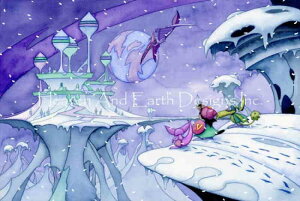 Rodney Matthews �N���X�X�e�b�`�h���イ�`���[�g HAED �}�� �yA Wonder to Behold�z Heaven And Earth Designs ��� �㋉�� ���@�̍� �~ �� �`��