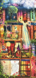 Aimee Stewart �N���X�X�e�b�`�h���イ�`���[�g HAED �}�� �yQS SS Treasure Hunt Bookshelf Color Expansion�z Heaven And Earth Designs �㋉�� �{ ���i ���� �}�� �d�� ���