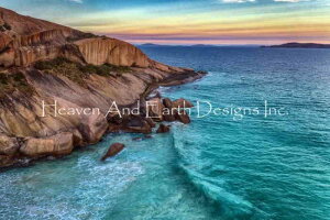 Geoff Pritchard NXXeb`hイ`[g HAED } y West Beach Rock Wave Sunset / West Beach Rock Wave Sunset Max Colors z Heaven And Earth Designs i C C C