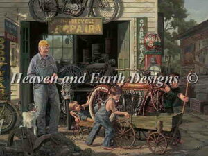 Bob Byerley �N���X�X�e�b�`�h���イ�`���[�g HAED �}�� �yGift�z Heaven And Earth Designs �q�� ���ǂ�