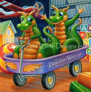 Randal Spangler NXXeb` } hイ `[g y Dragon Wagon z Heaven And Earth Designs A ㋉ hS   ǂ炲