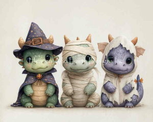 Dragon Muse Artworks クロスステッチ 図案 刺しゅう チャート 【 Little Boos 】 Heaven And Earth Designs 輸入 上級者 ドラゴン どらごん 龍 竜