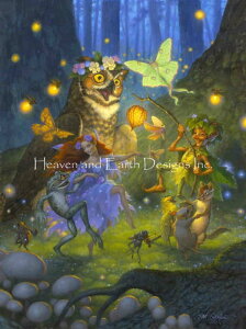 Scott Gustafson NXXeb` } hイ `[g Heaven And Earth Designs y Midsummers Eve z A ㋉ d tFA[ NPbg