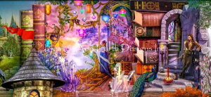 Aimee Stewart �N���X�X�e�b�` �}�� �h���イ �`���[�g �y QS Supersized Once Upon A Fairytale Upper Right Shelf Max Colors �z Heaven And Earth Designs �C�O �㋉�� ���i ���� ���� ���